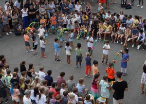 1. Klass-Begrüssung im Schulhaus Hofmatt